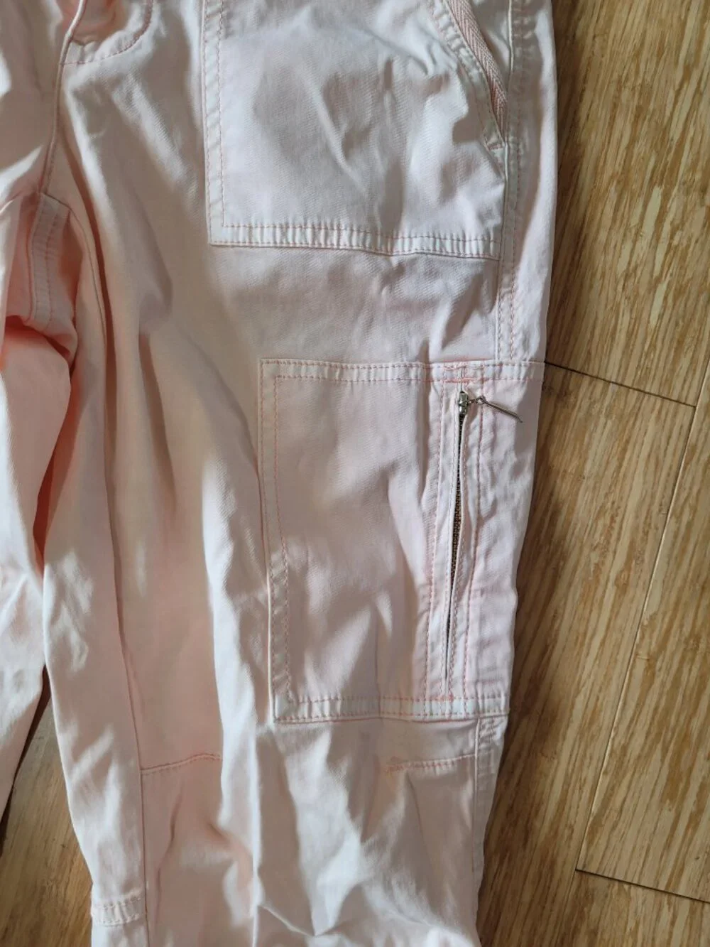 WHBM Summer Pants A Soft Light Peachy/Pink